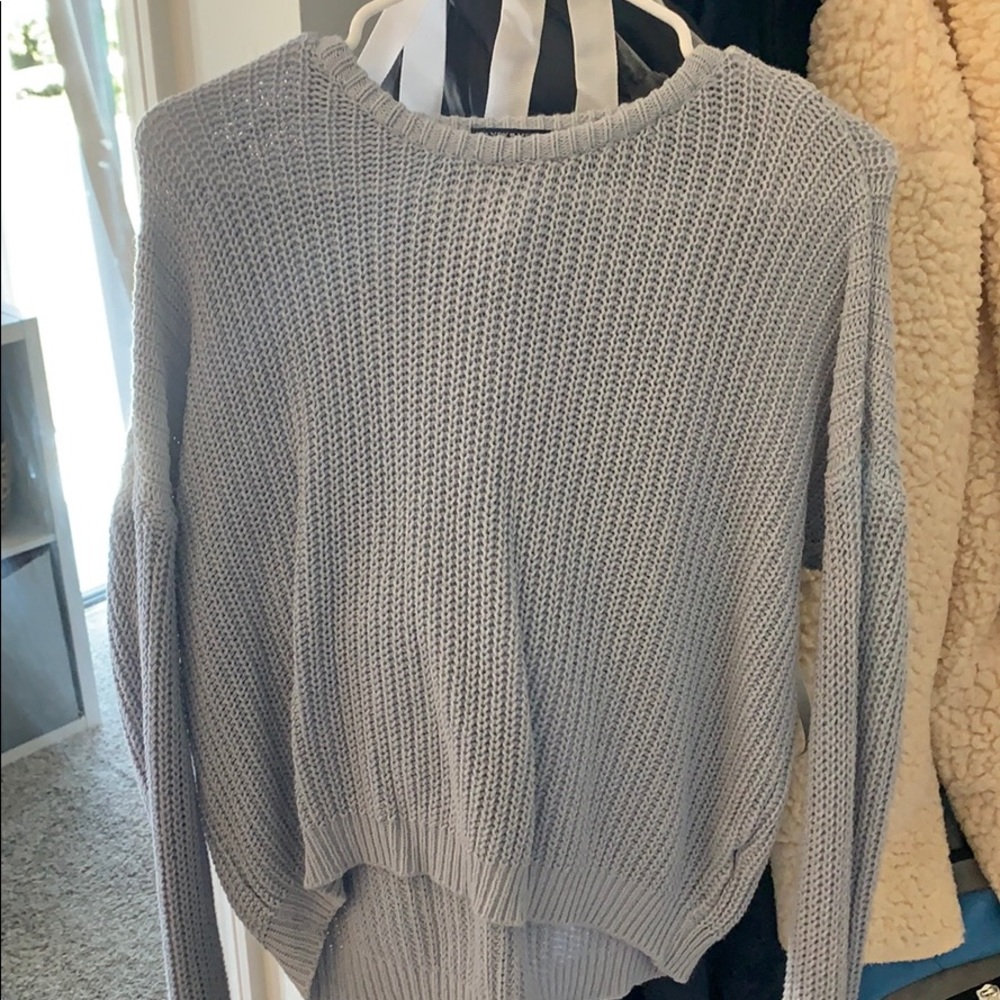 BRAND NEW brandy baby blue sweater